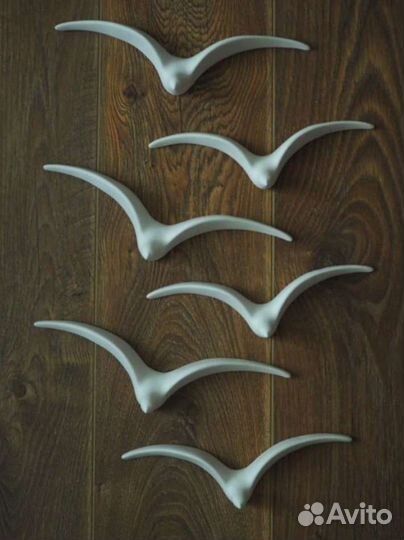 Декор Чайки украшение для стены дома
