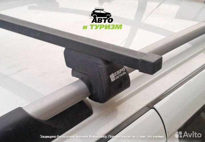 Багажник на крышу Skoda Yeti на рейлинги