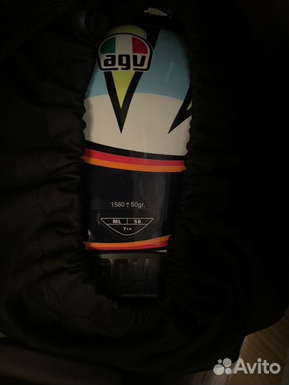 Мото шлем интеграл agv k1 soleluna размер ml