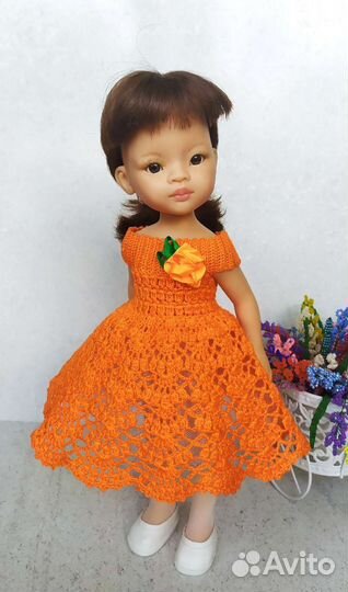 Платье для куклы Паола Рейна