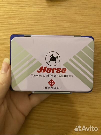 Штемпельная подушка Horse
