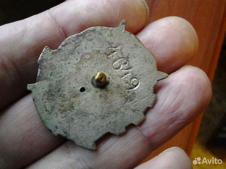 Нагрудный знак активист осоавиахима