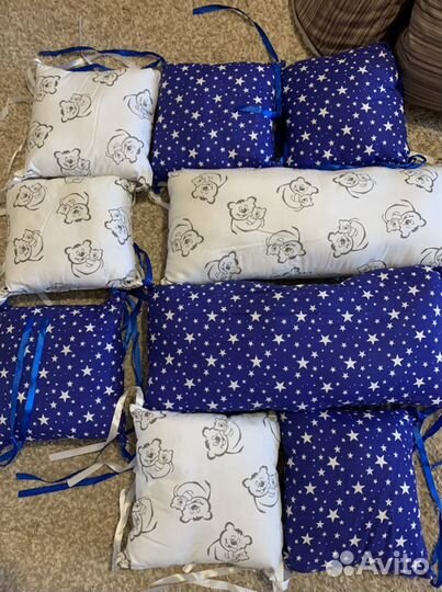 Бортики в кроватку