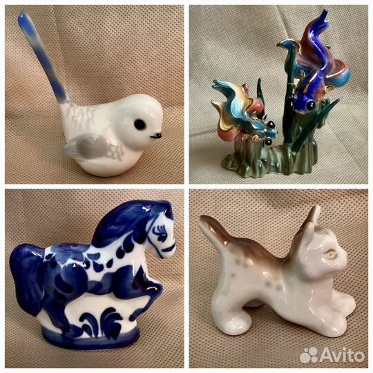 Статуэтки фарфоровые. Винтаж