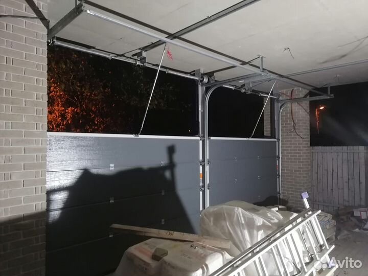 Гаражные ворота рольставни установка 1-3 дн