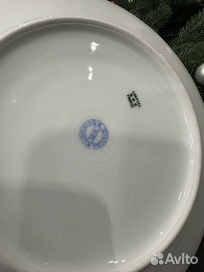 Чайная тройка лиможский фарфор