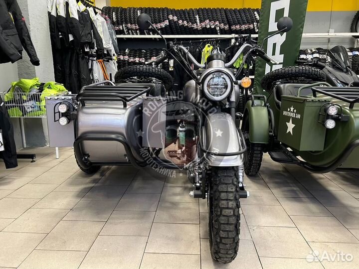 Мотоцикл с коляской Groza Defender 500 LC с птс