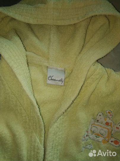 Халат махровый на 6-8 лет