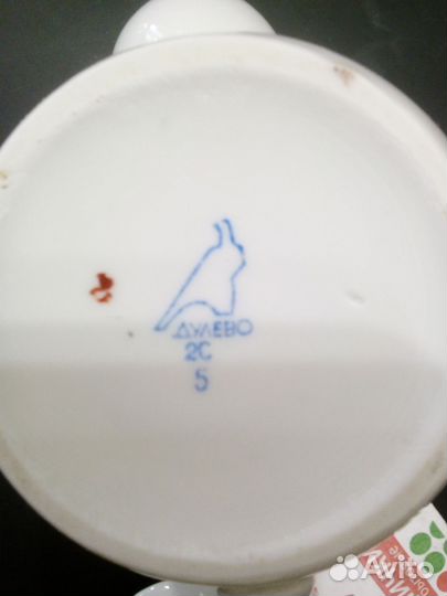 Чайник заварочный СССР Дулево