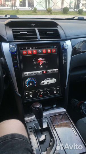 Магнитола tesla на Toyota camry 55 - 50