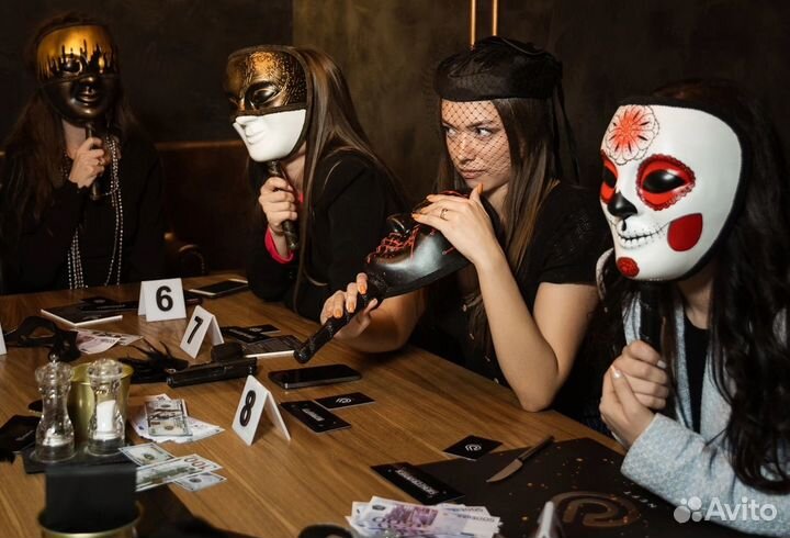 Игра мафия, денежный поток, место для проведения