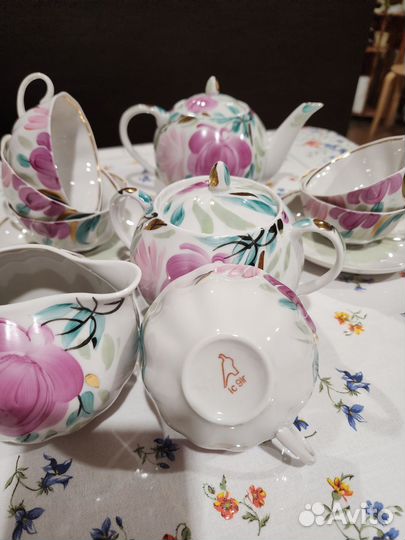 Чайный сервиз дулево