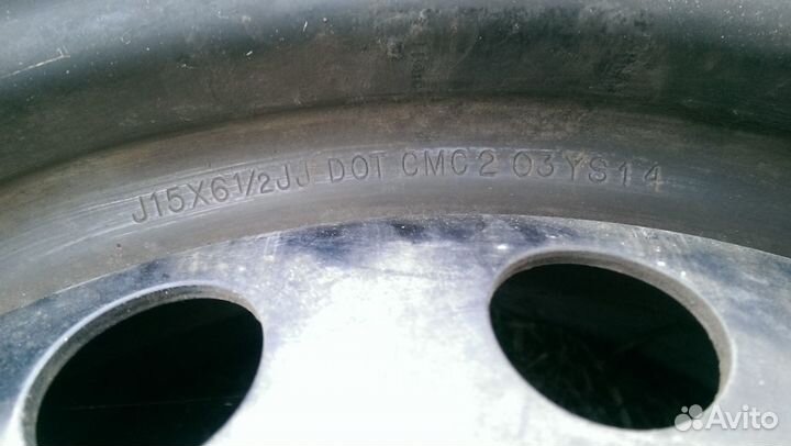 Диски J15x6 1/2JJ DOT (4 шт)