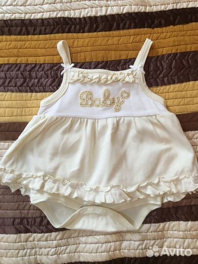 Боди Платье 62-68см