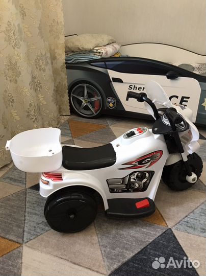 Детский мотоцикл на аккумуляторе