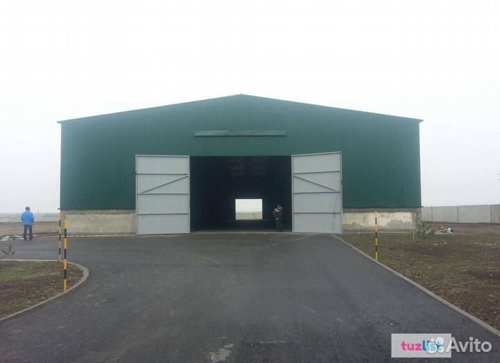 Изготовление ангаров под ключ