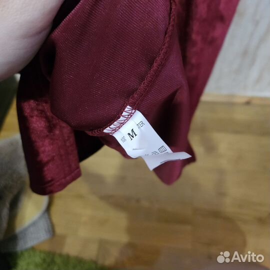 Бархатное платье