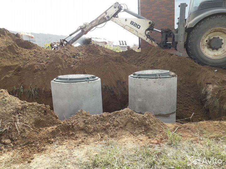 Обустройство наружней канализации