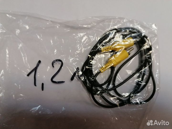 Кабель RCA (тюльпан) 1.2 м. и 2 м