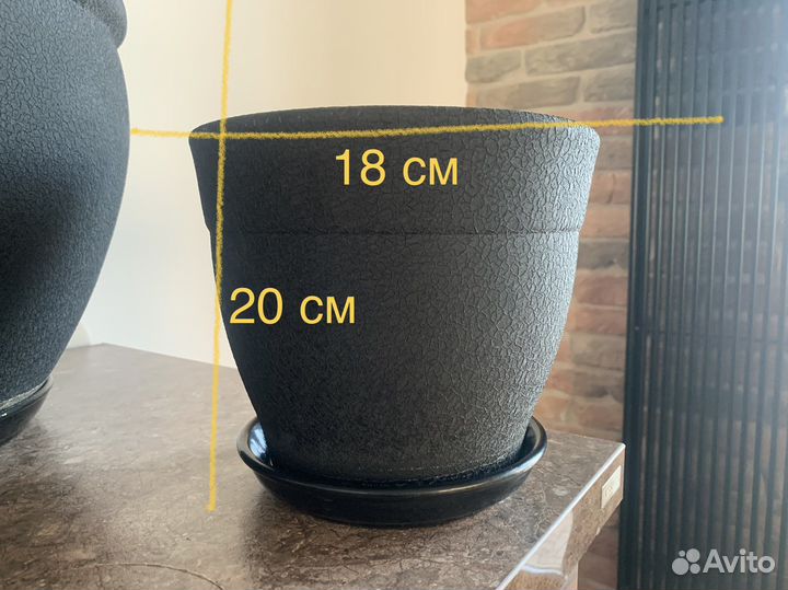 Горшки цветочные маленькие