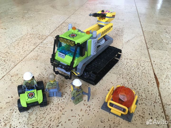 Lego City-60122 Вездеход исследователей вулканов