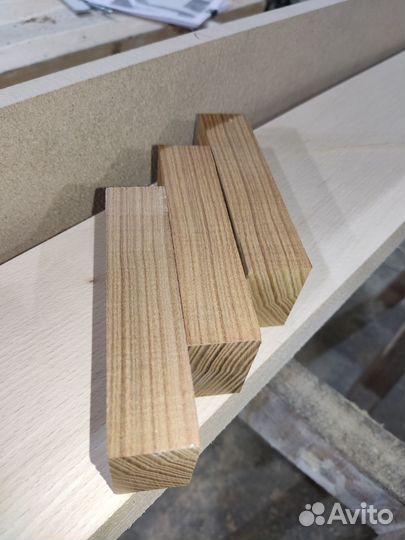 Термоясень.Заготовки для ручек ножей из термоясеня