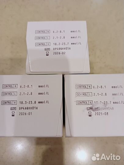 Тест полоски Сontour plus