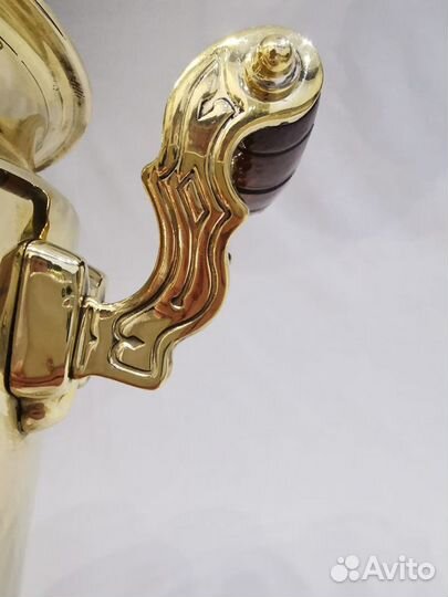 Старинный дровяной самовар для чаепитий Luxe