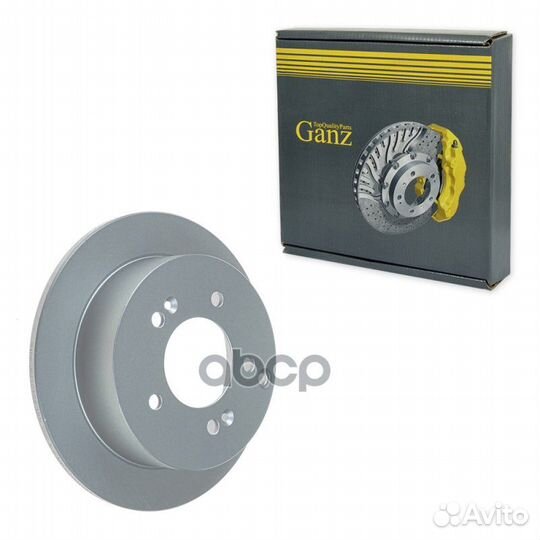 Диск тормозной задний с покрытием hyundai Tucso