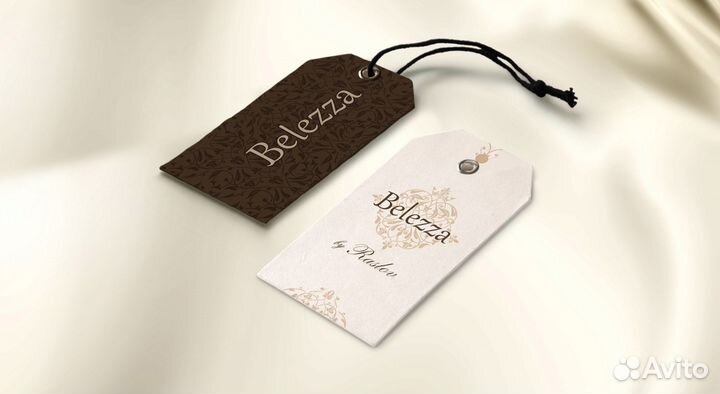 Дизайн и печать ярлыков. Доставка по РФ