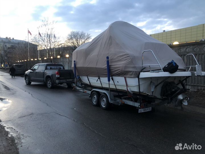 Перевозка катеров,яхт,гидроциклов,прочей техники