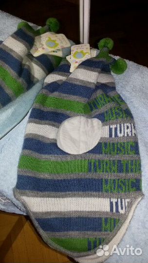 Новая шапка шлем baby go