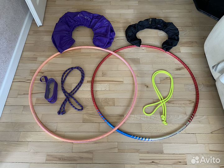 Обручи и скакалки для художественной гимнастики