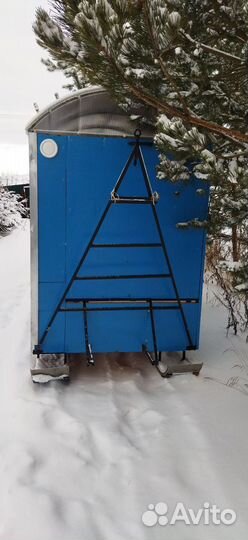 Лыжный домик для мотобуксировщика