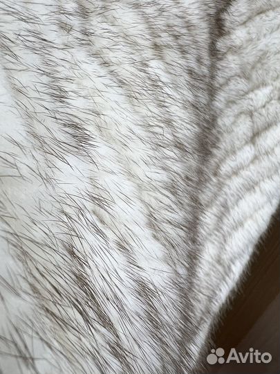 Женский шарф палантин натуральная норка