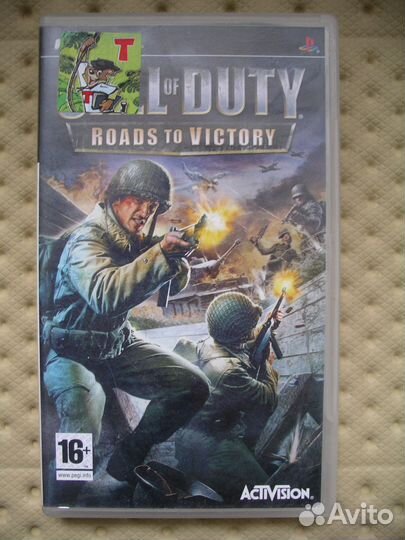 Игры для PSP.Field Commander,Call of Duty.Xbox360