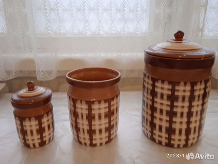 Набор посуды керамика