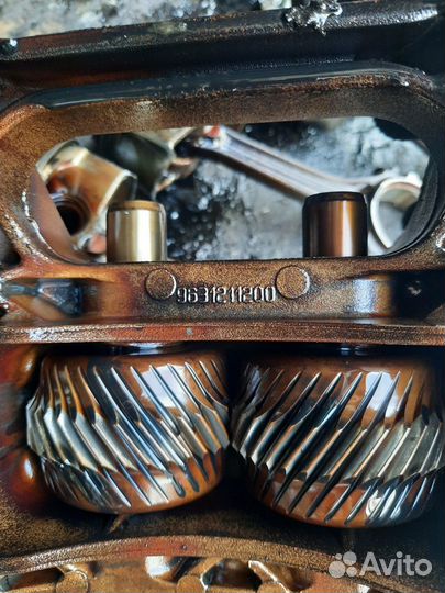 Масляный насос с балансирами VW Passat B6 2,0 BVY