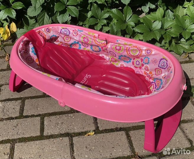 Складная ванночка для грудничков