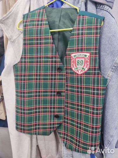 Жилет школьный для мальчика 134