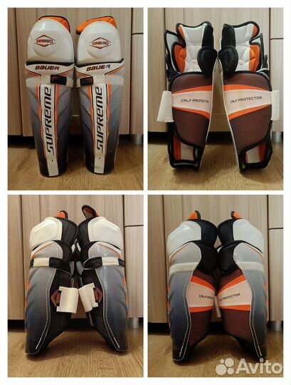 Щитки хоккейные bauer