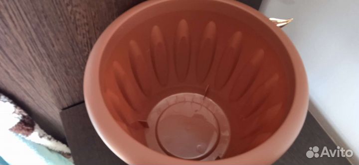 Большие новые горшки под цветы 6,5 л