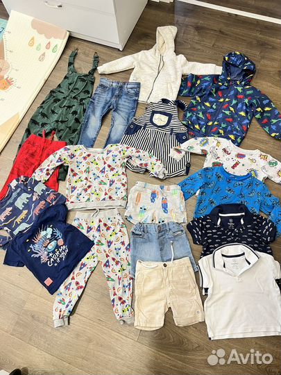 Вещи пакетом для мальчика 98 104