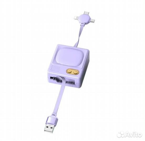 Телескопический зарядный провод 3в1