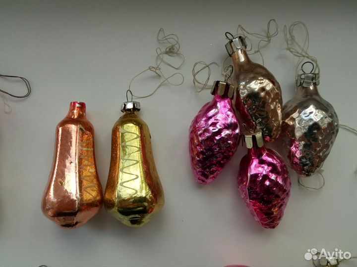 Советские елочные игрушки