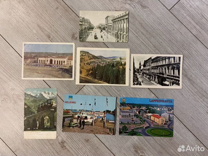 Старые иностранные открытки