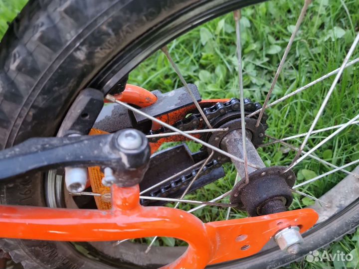 Детский велосипед btwin 16