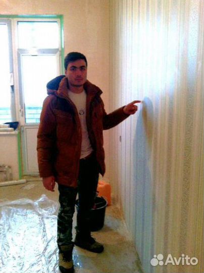 Бригада узбеков с русским прорабом, ремонт квартир