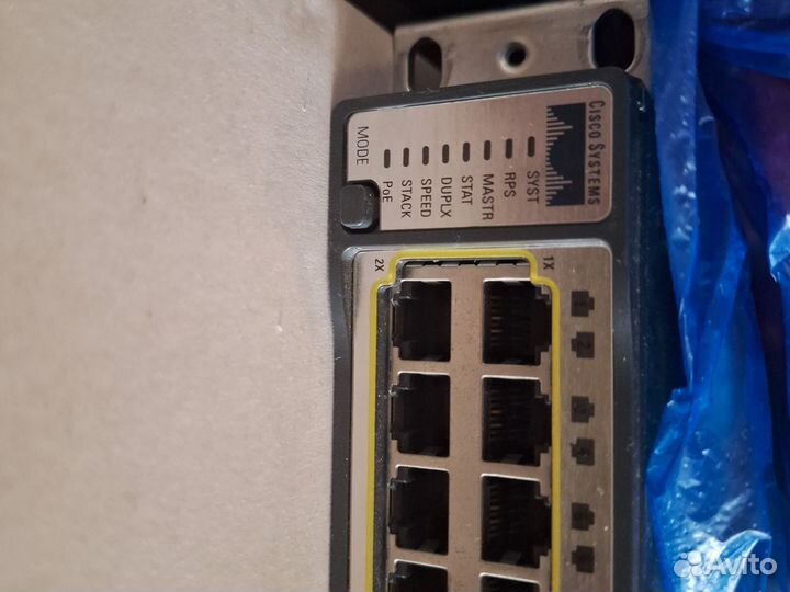 Коммутатор cisco catalyst ws-c3750-48ps-s