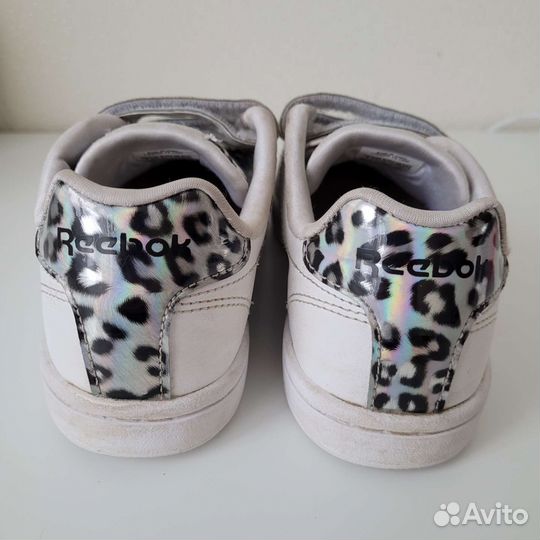 Кроссовки Reebok белые р 33 для девочки